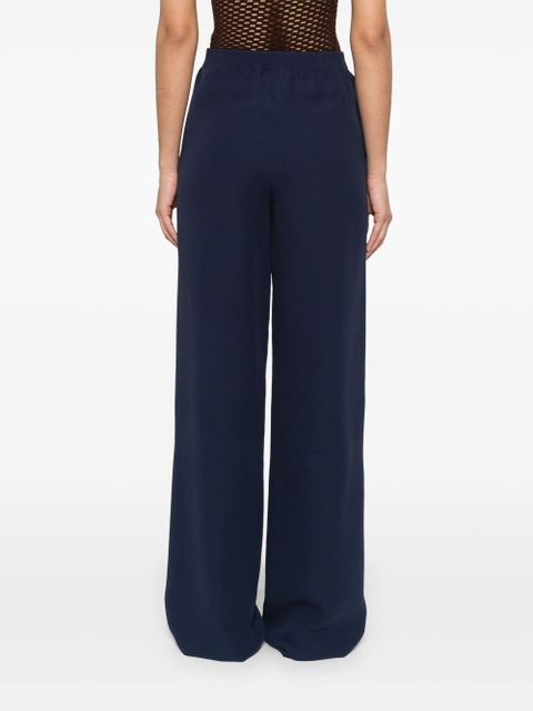 Valentino Garavani crepe trousers - Blue