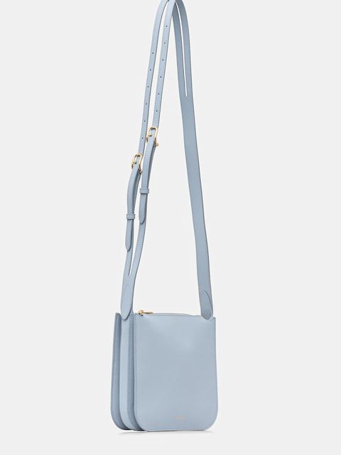 Furla torebka skórzana kolor niebieski WB01818 BX3104 CDZ00 - zdjęcie produktu nr 2