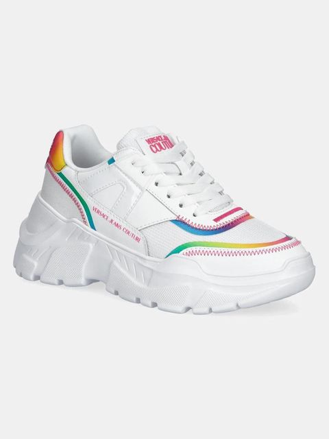 Versace Jeans Couture sneakersy kolor biały 78VA3SC4 ZPB06 003 - zdjęcie produktu nr 1