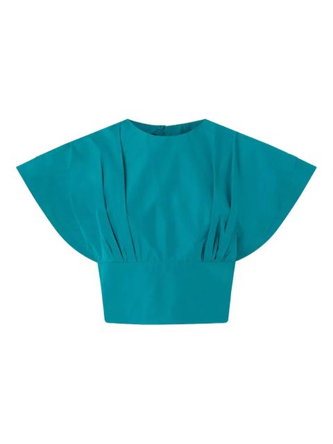 PINKO pleated top - Blue - zdjęcie produktu nr 1