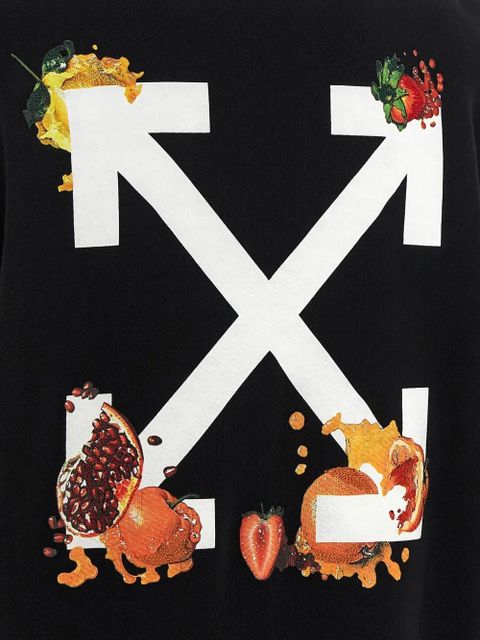 Off-White Fruits Arrow hoodie - Black