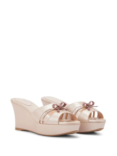 René Caovilla leather sandals - Pink