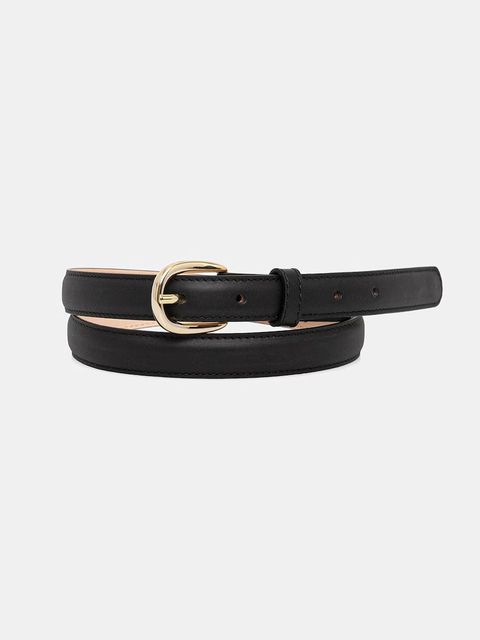 A.P.C. pasek skórzany CEINTURE ROSETTE - zdjęcie produktu nr 2