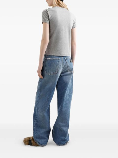 Dolce & Gabbana crystal-embellished jeans - Blue - zdjęcie produktu nr 2