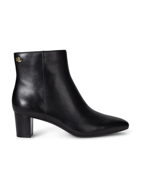 Lauren Ralph Lauren botki skórzane Demi - zdjęcie produktu nr 2