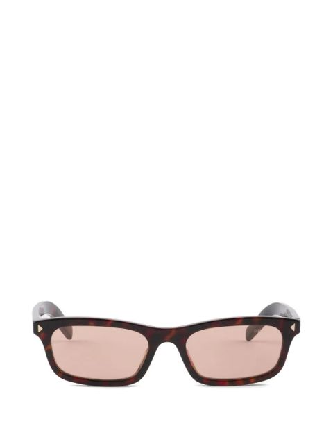 Prada Eyewear sunglasses with the iconic metal plaque - Brown - zdjęcie produktu nr 1