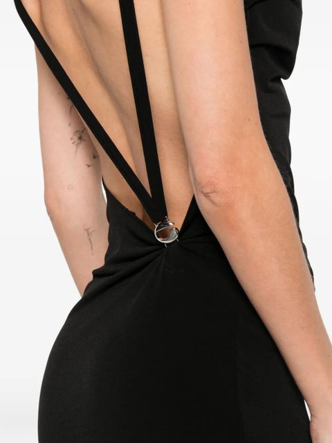 Coperni cowl-neck strap dress - Black - zdjęcie produktu nr 2