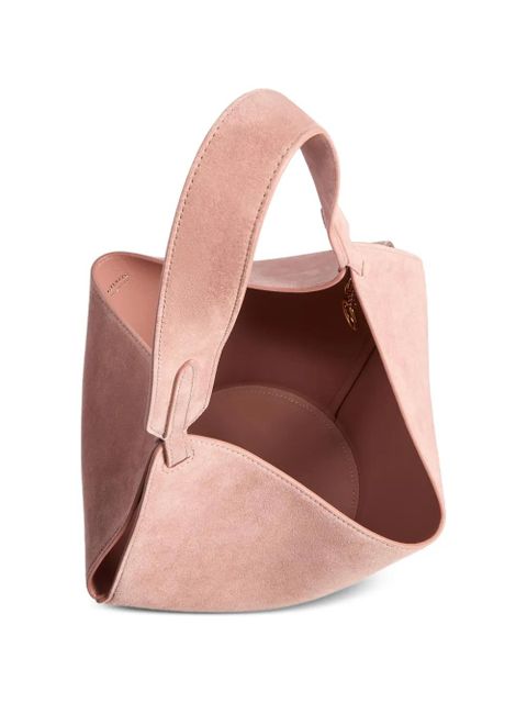 KHAITE logo-motif tote bag - Pink