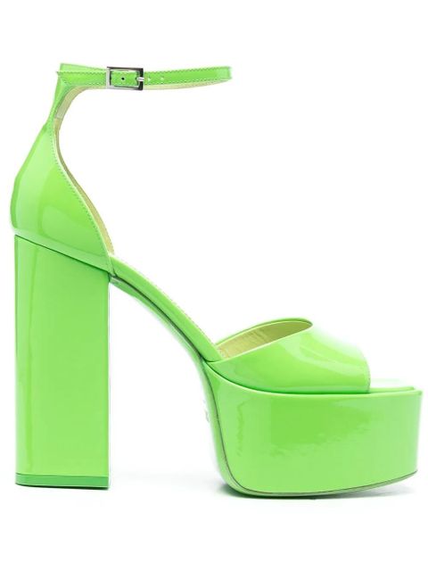 Paris Texas Tatiana 105mm platform sandals - Green - zdjęcie produktu nr 1