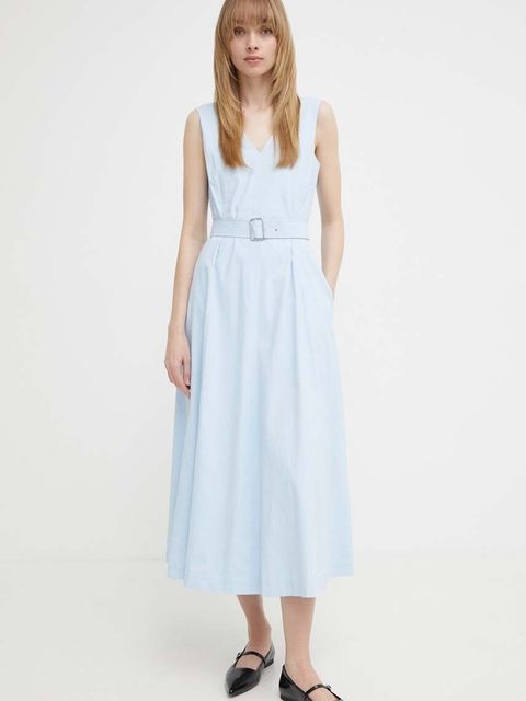 Theory sukienka lniana - zdjęcie produktu nr 2