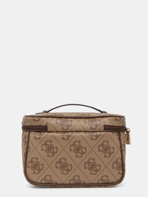 Guess kosmetyczka BERTA kolor brązowy TWO868 80390