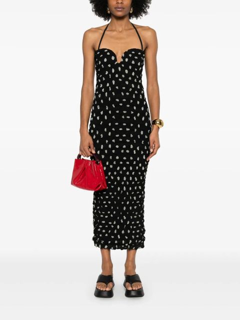 Nanushka Haylen midi dress - Black