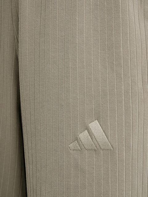 adidas spodnie dresowe All Szn Winterized damskie kolor zielony gładkie KA5352