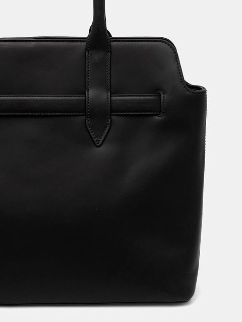 Marc O'Polo torebka skórzana kolor czarny 50818770301104