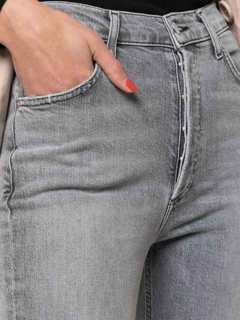 AGOLDE high rise Nico slim-fit jeans - Grey