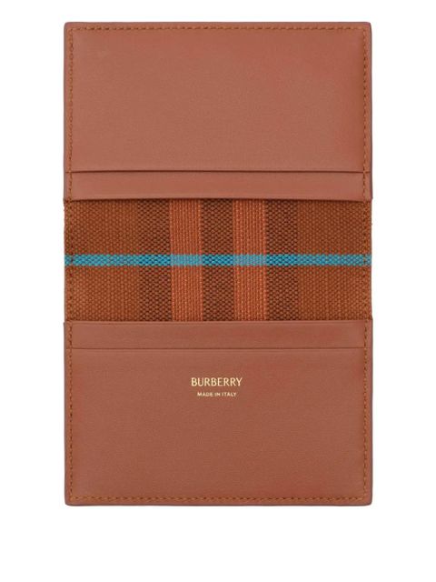 Burberry Bloomsbury folding wallet - Brown