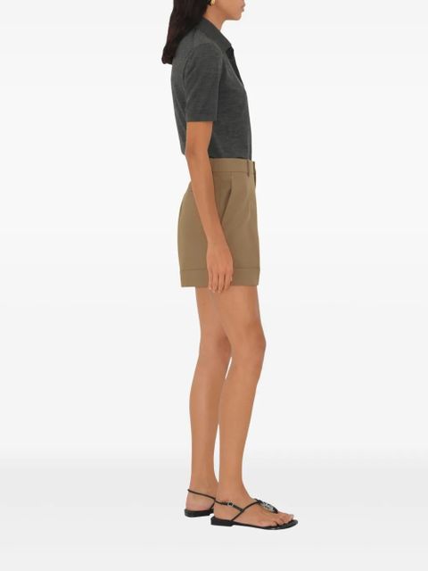 Burberry wool shorts - Brown
