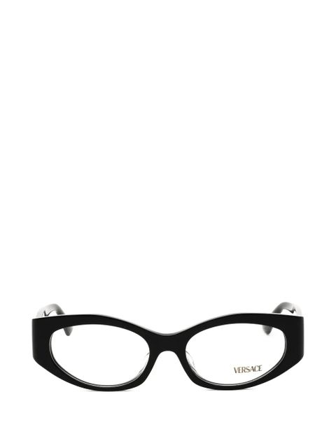 Versace oval-frame glasses - Black - zdjęcie produktu nr 1