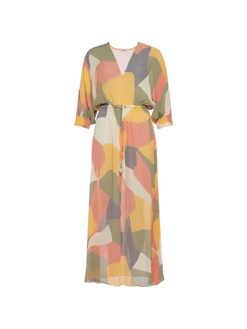 ERES Glow gathered-detail tie-waist maxi dress - Multicolour - zdjęcie produktu nr 1