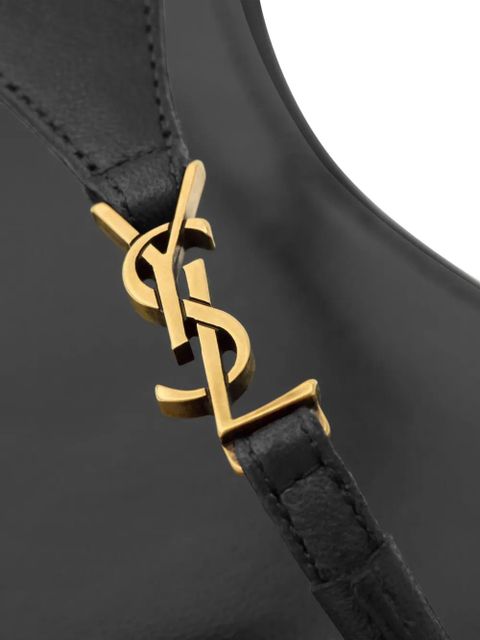 Saint Laurent leather sandals - Black