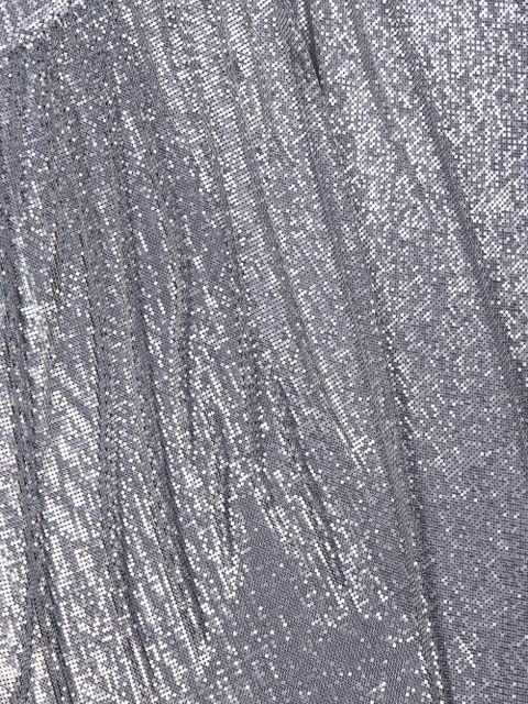 Rabanne mesh midi skirt - Silver