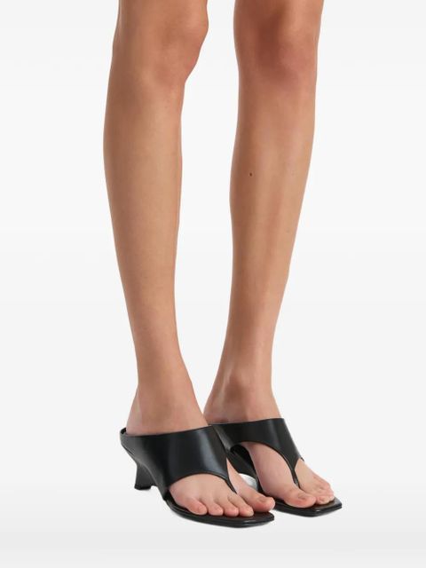 KHAITE Marlow mules - Black