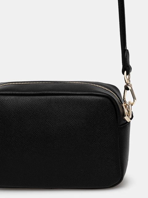 Lacoste torebka skórzana kolor czarny NF5100PH