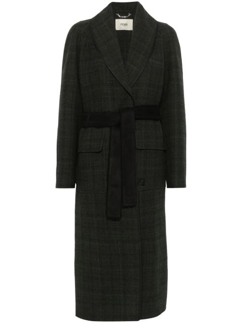FENDI tweed coat - Green - zdjęcie produktu nr 1