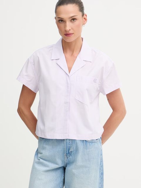 Calvin Klein Jeans koszula damska bawełniana - zdjęcie produktu nr 2