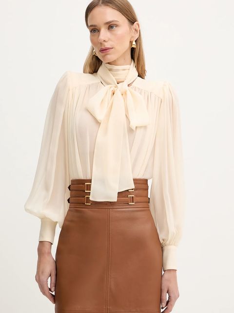 Elisabetta Franchi body jedwabne - zdjęcie produktu nr 1