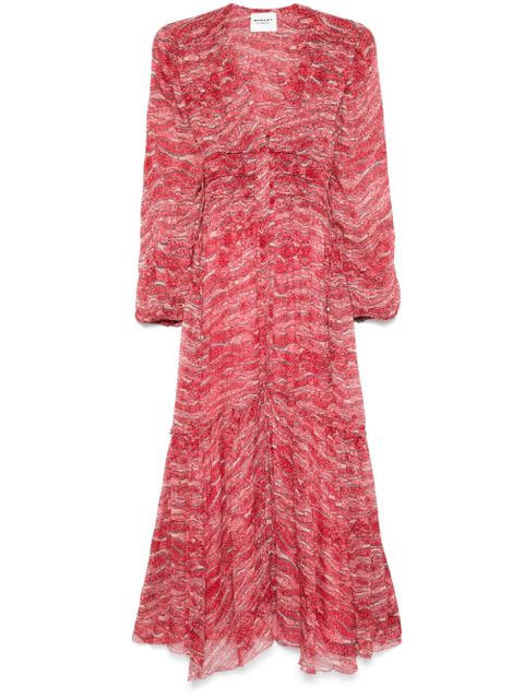 MARANT ÉTOILE Amara maxi dress - Red - zdjęcie produktu nr 1