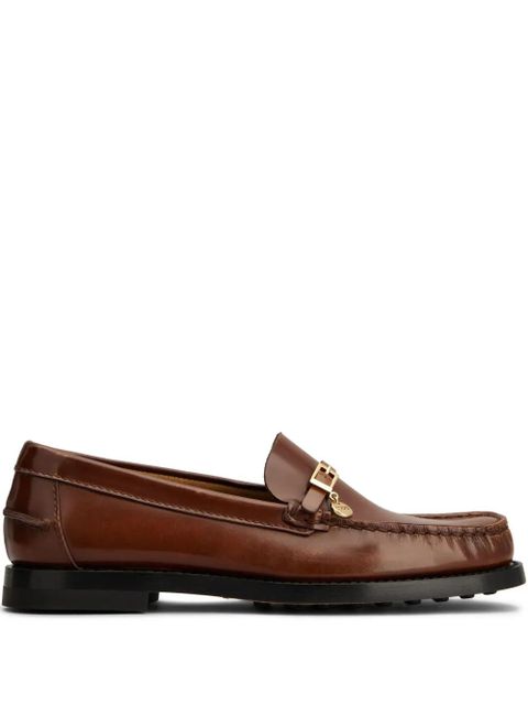 Tod's logo-charm loafers - Brown - zdjęcie produktu nr 1