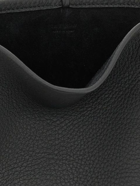 The Row drawstring-fastening crossbody bag - Black