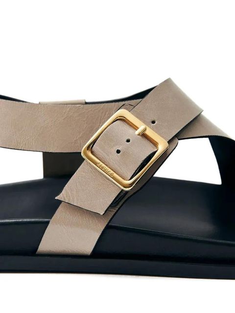ALOHAS leather sandals - Neutrals
