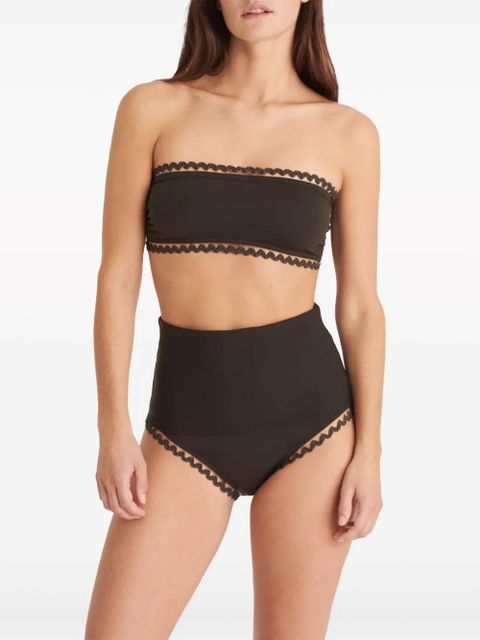 ERES Hit high-waisted bikini bottoms - Grey