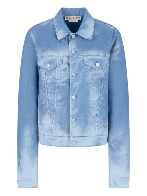 Marni faded denim jacket - Blue - zdjęcie produktu nr 1