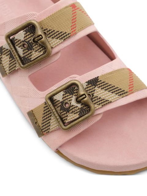 Burberry Urchin check buckle sandals - Pink - zdjęcie produktu nr 2