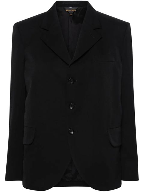 Comme Des Garçons single-breasted wool blazer - Black - zdjęcie produktu nr 1