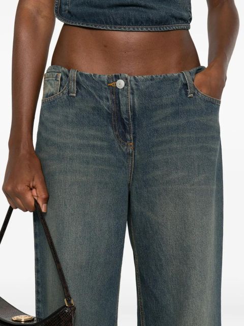 Magda Butrym five-pocket design jeans - Blue