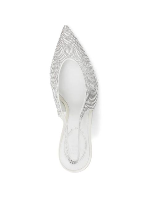 René Caovilla JINNY SLINGBACK 80 - White