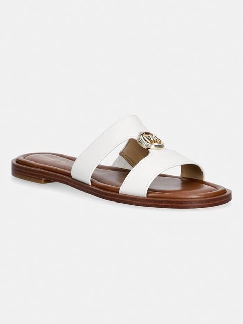MICHAEL Michael Kors klapki damskie skórzane Erin Flat Sandal - zdjęcie produktu nr 2