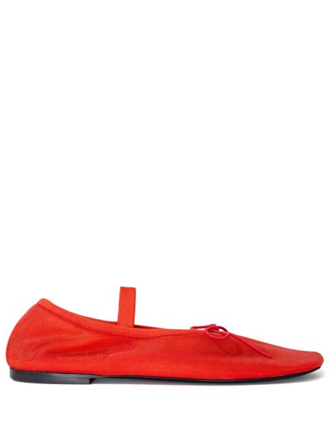 Proenza Schouler Glove Mary Jane ballerina shoes - Red - zdjęcie produktu nr 1