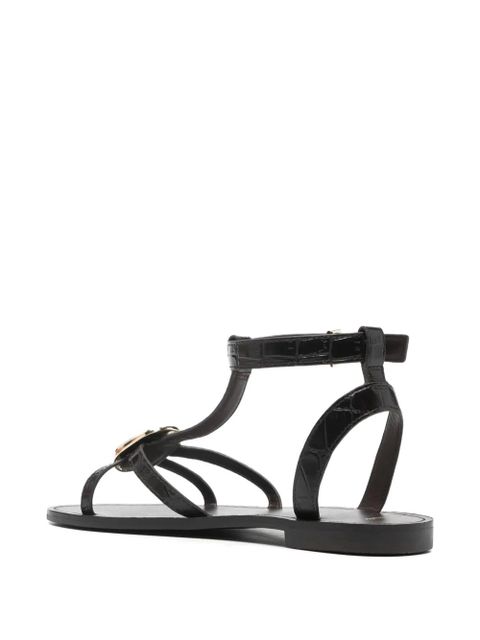Maje buckle-fastening sandals - Black