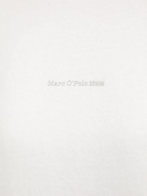 Marc O'Polo bluza bawełniana damska kolor biały gładka 5000009291