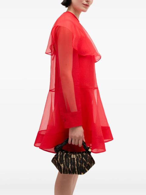 GANNI animal-print tote bag - Black - zdjęcie produktu nr 2