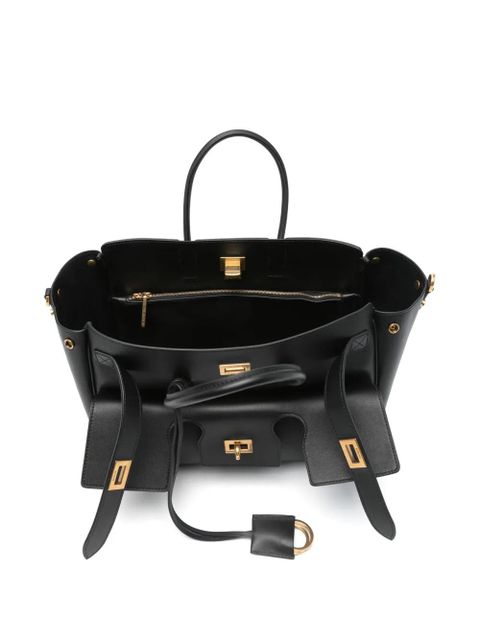 Balenciaga small Bell Air leather tote bag - Black - zdjęcie produktu nr 2