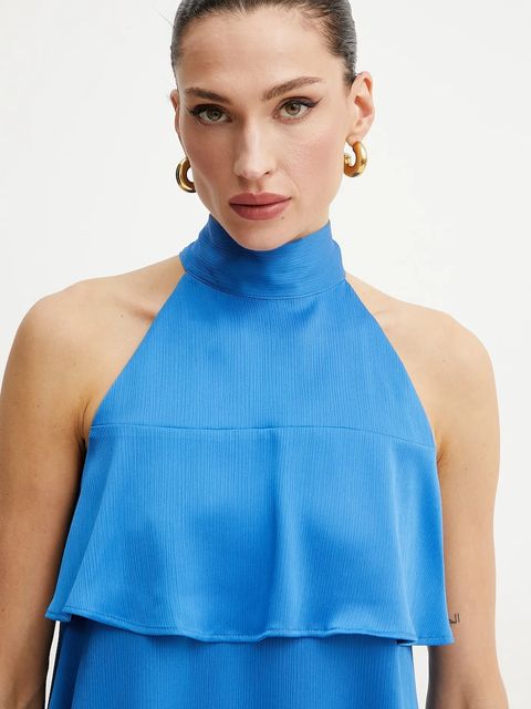 Marella bluzka Emme by Marella damska kolor niebieski gładka 2515161102200