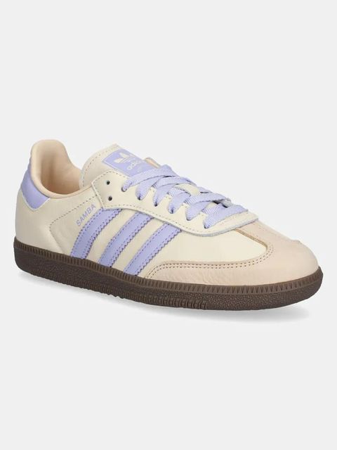 adidas Originals sneakersy Samba OG W damskie kolor beżowy JI2678 - zdjęcie produktu nr 1
