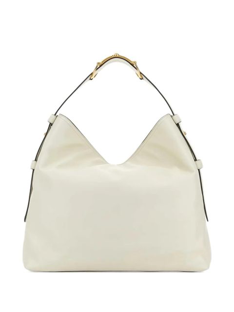Gucci large Beatrix leather tote bag - Neutrals