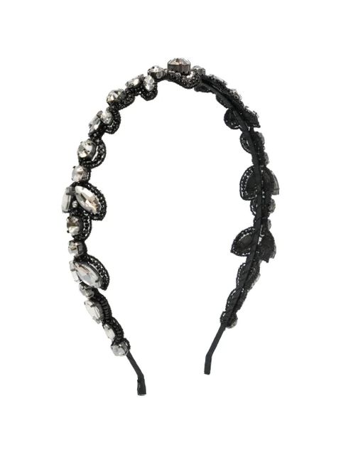 Jennifer Behr embellished hairband - Black - zdjęcie produktu nr 1